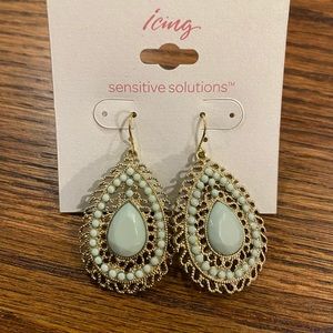 Icing statement earrings